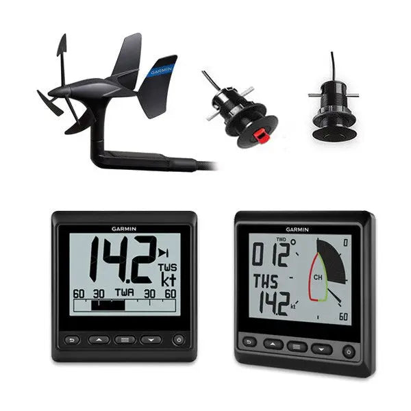 Garmin GNX Wireless Sail Pack GMI20 with gWind Wireless2 and 43mm Transducers