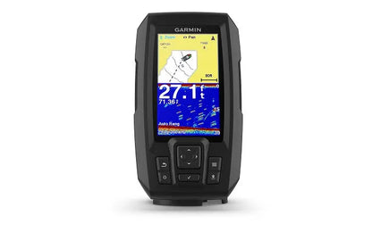 Garmin Striker Plus 4 Fishfinder and GPS with Dual-Beam Transducer – 4.3-Inch Sunlight-Readable Display