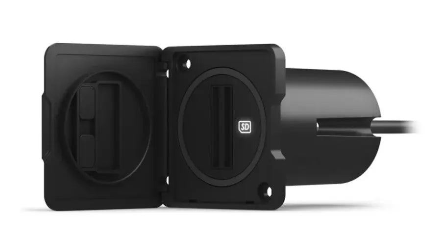 Garmin USB Card Reader with USB-C Adapter – Compact, Waterproof SD Card Accessory for Marine Charts and Software Updates