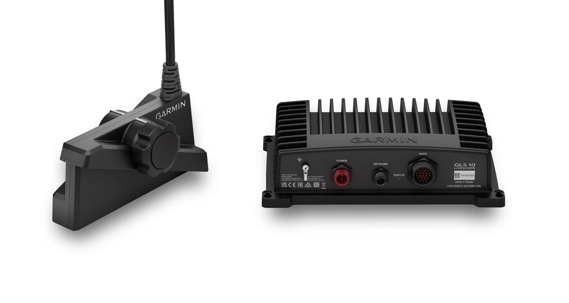 Garmin Panoptix LiveScope Plus with LVS34 Transducer and GLS 10 Sonar Black Box