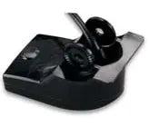 Garmin 010-10249-40 Transom Mount Depth and Temperature Transducer with 77/200 kHz Frequency