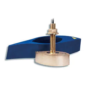 Garmin 010-10640-20 B260 Bronze Thru-Hull Transducer with Fairing for Depth and Temperature Data