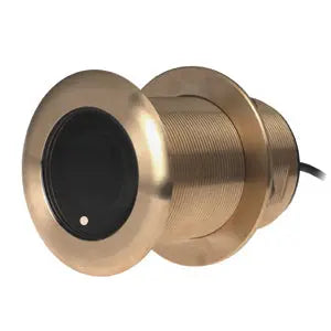 Garmin 010-11636-22 80-130 kHz Tilt Bronze Thru-Hull Transducer with 8-Pin Connector
