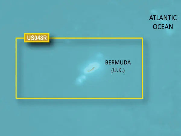 Garmin HXUS401S G3 Micro SD Bermuda Coastal Charts for Marine Navigation
