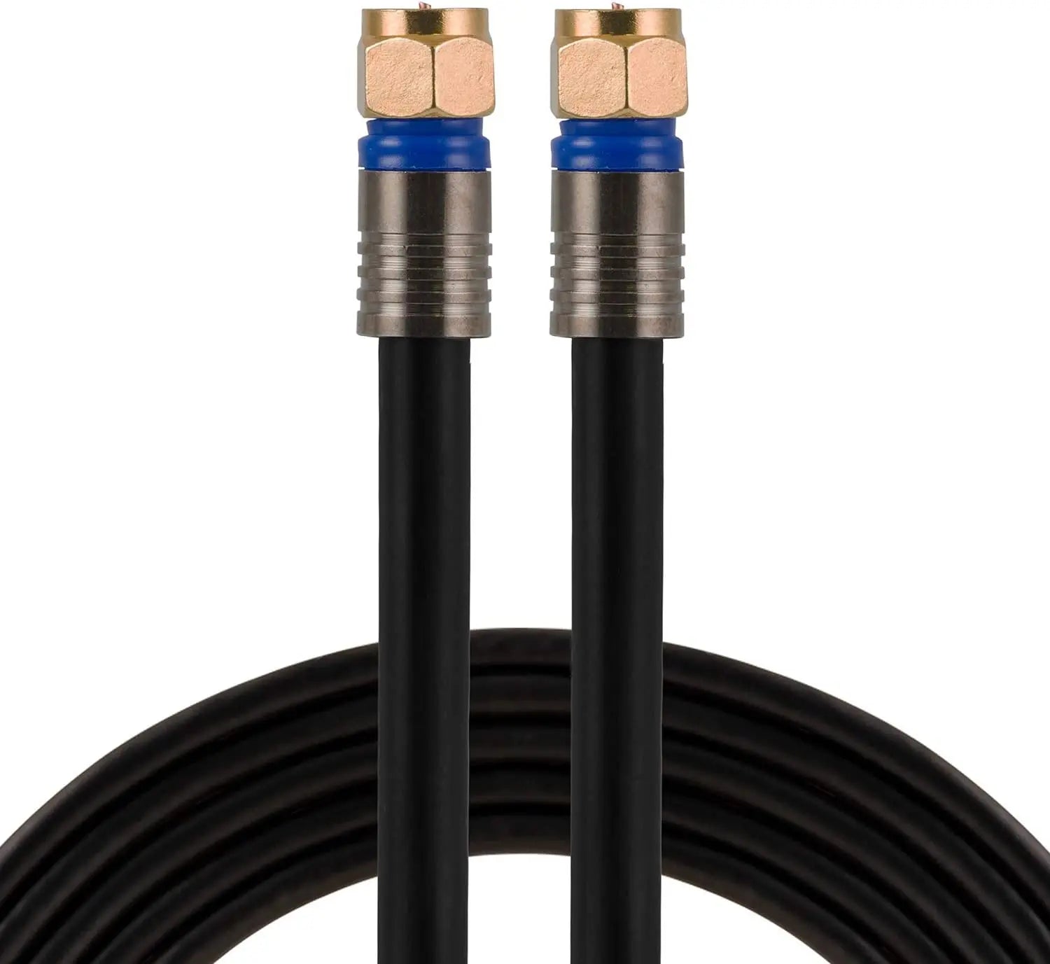 Miscellaneous RG6 Coaxial Cable 50ft with F-Type Connectors