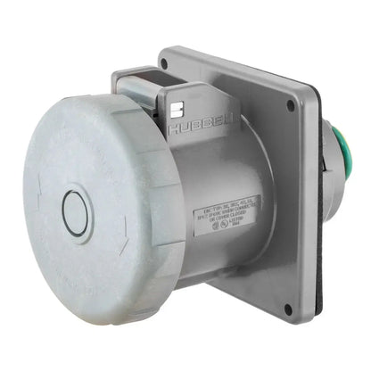 Hubbell M4100B12R 100A 125/250V Inlet