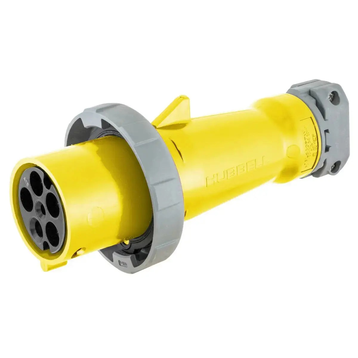 Hubbell M5100C9R 100A 30Y 120/208V Female Connector for Marine Shore Power