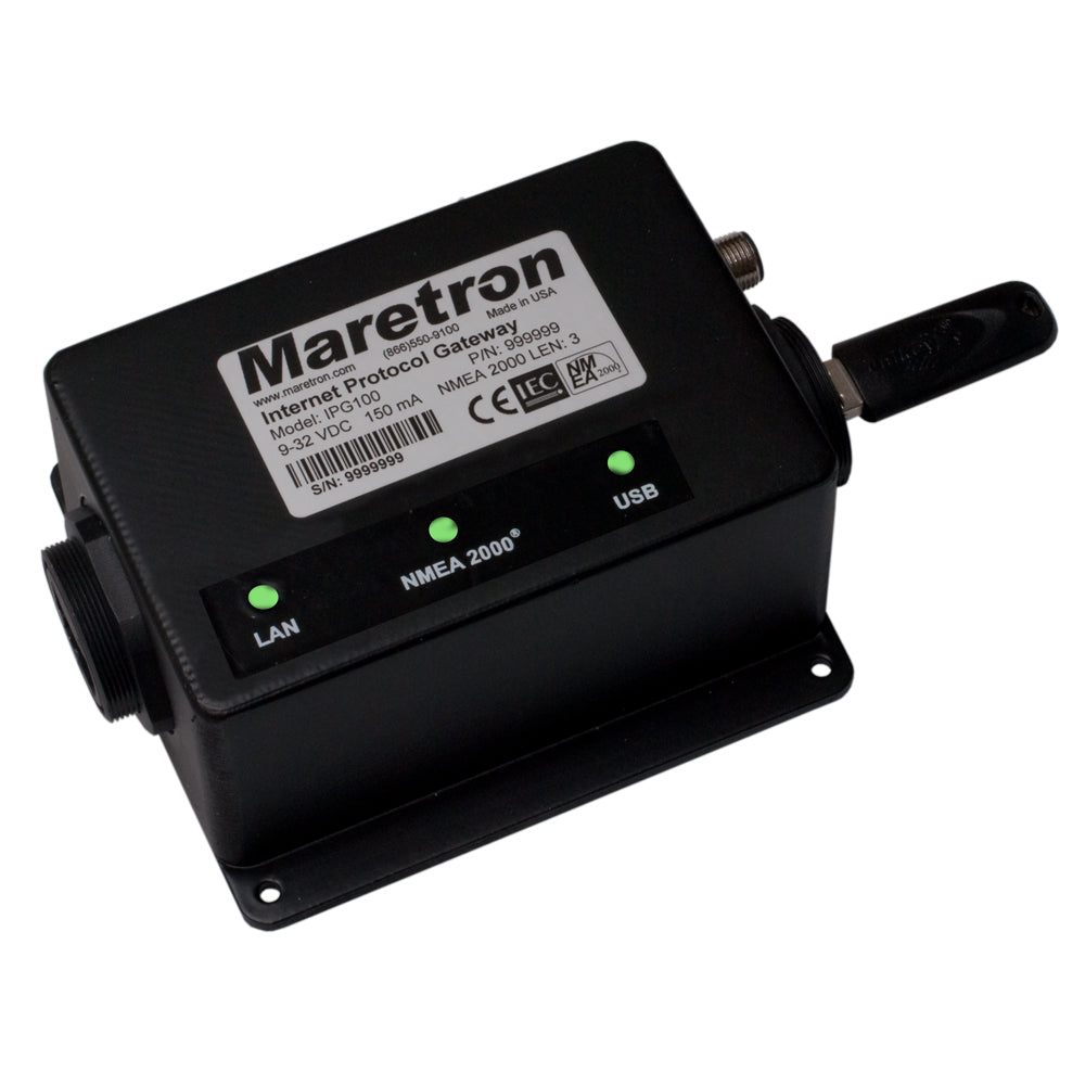 Maretron IPG100 Internet Protocol Gateway for NMEA 2000 Network Connectivity