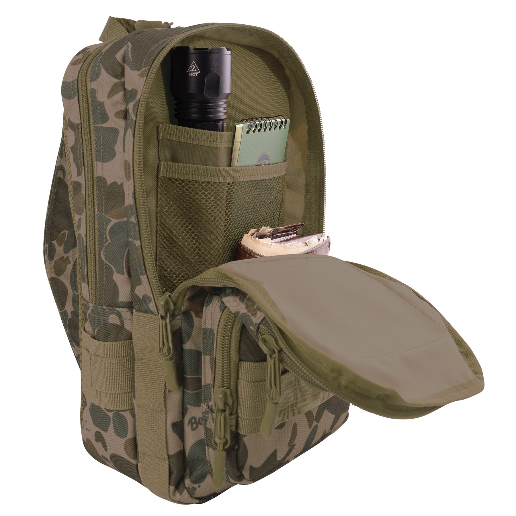 Rothco Tactical Traveler Sling Bag with Fred Bear Camo Pattern - Compact EDC & CCW Storage
