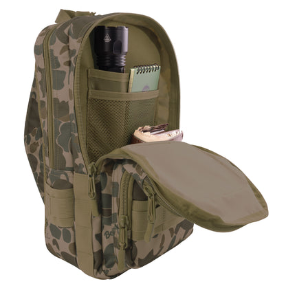 Rothco Tactical Traveler Sling Bag with Fred Bear Camo Pattern - Compact EDC & CCW Storage