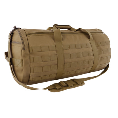 Rothco Tactical Traveler Duffle Bag Coyote Brown, 19-Inch Size – Rugged Military-Style Gear Bag for Travel, EDC & Outdoor Adventures
