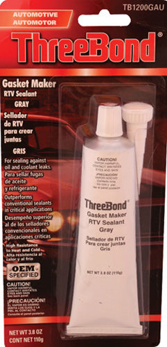 Three Bond RTV Sealant (Gray) 3.8 oz – High-Performance Sealant for Automotive and Industrial Applications