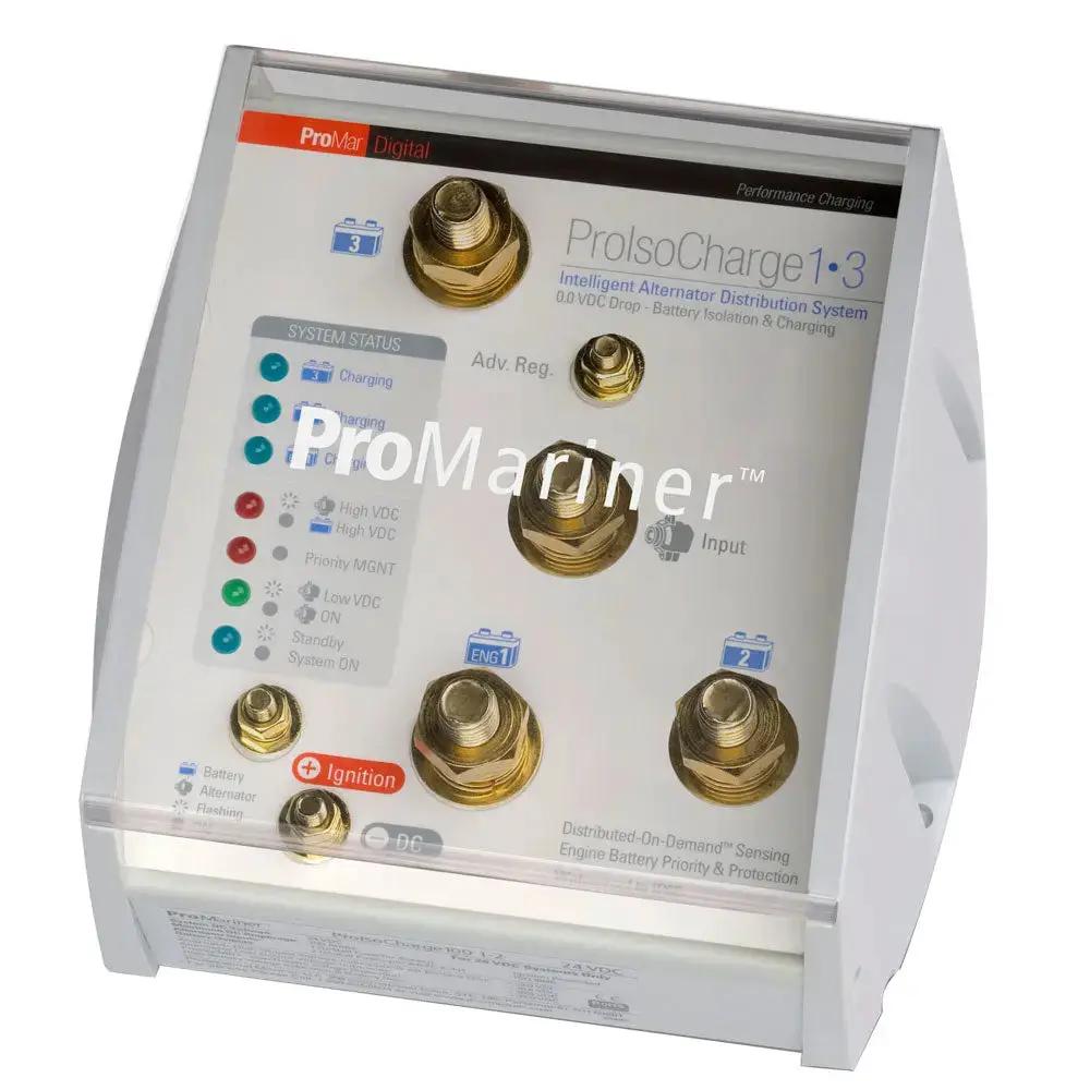 ProMariner ProIsoCharge Battery Isolator 120Amp for Dual Alternator Systems by ProMariner