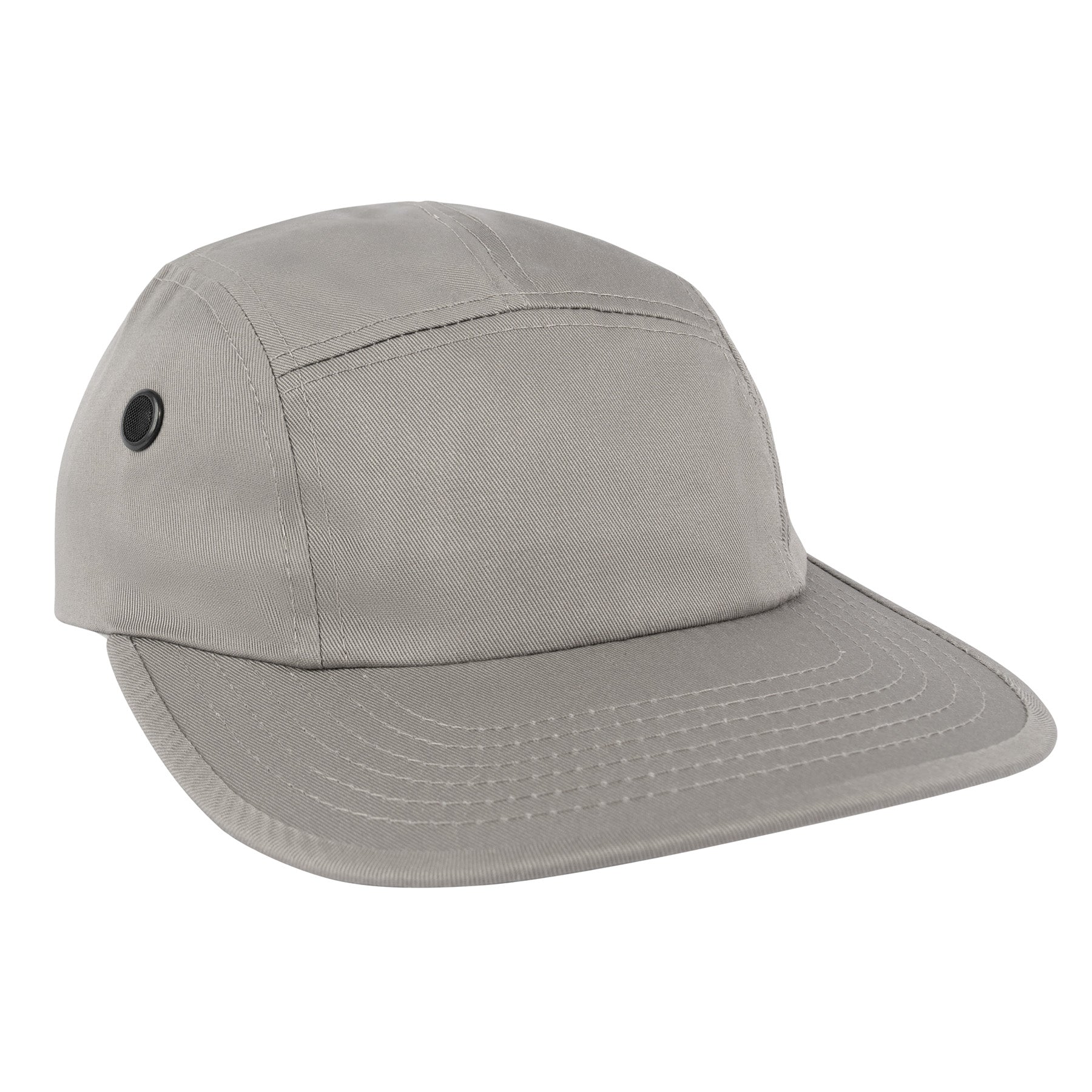 Rothco 5 Panel Street Cap Grey – Classic Adjustable Military-Style Headwear