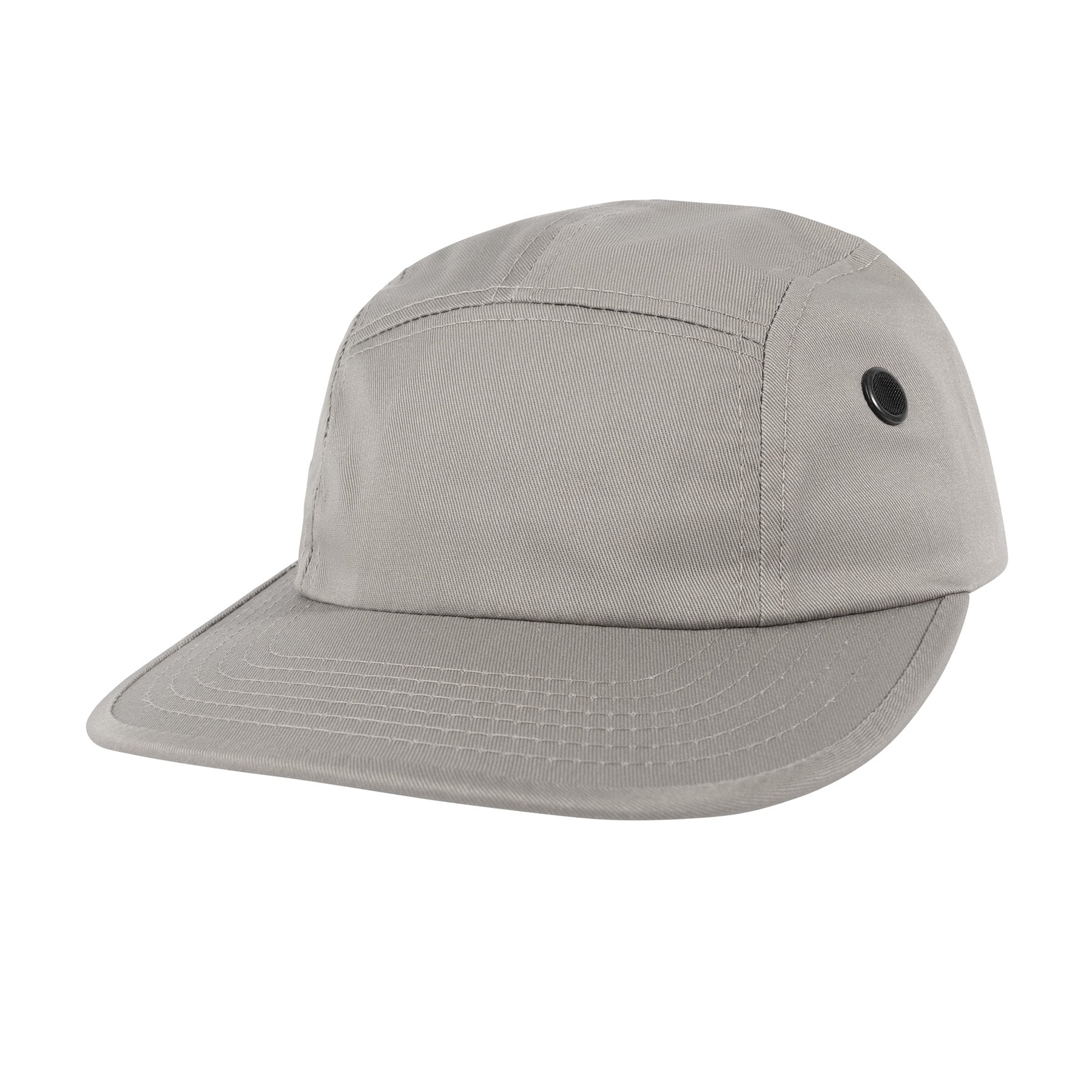 Rothco 5 Panel Street Cap Grey – Classic Adjustable Military-Style Headwear