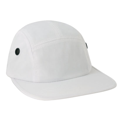 Rothco 5 Panel Street Cap White - Adjustable Classic Design with Ventilation