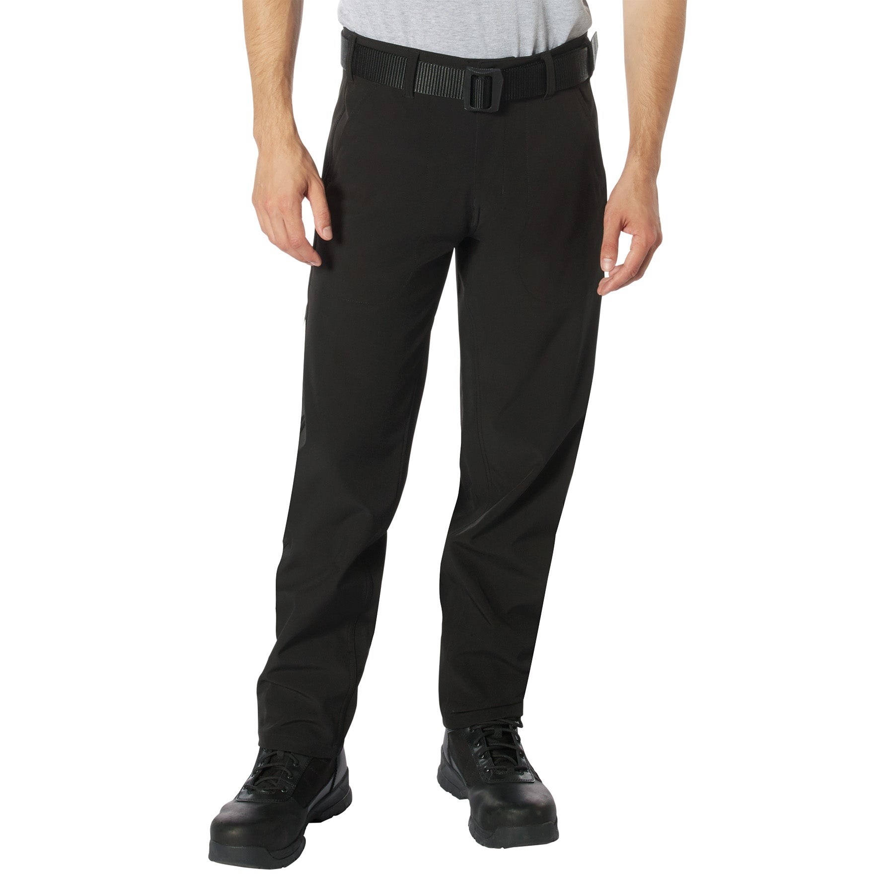 Rothco Active Flex Soft Shell Pant Black Size 38W x 32L for Outdoor Performance