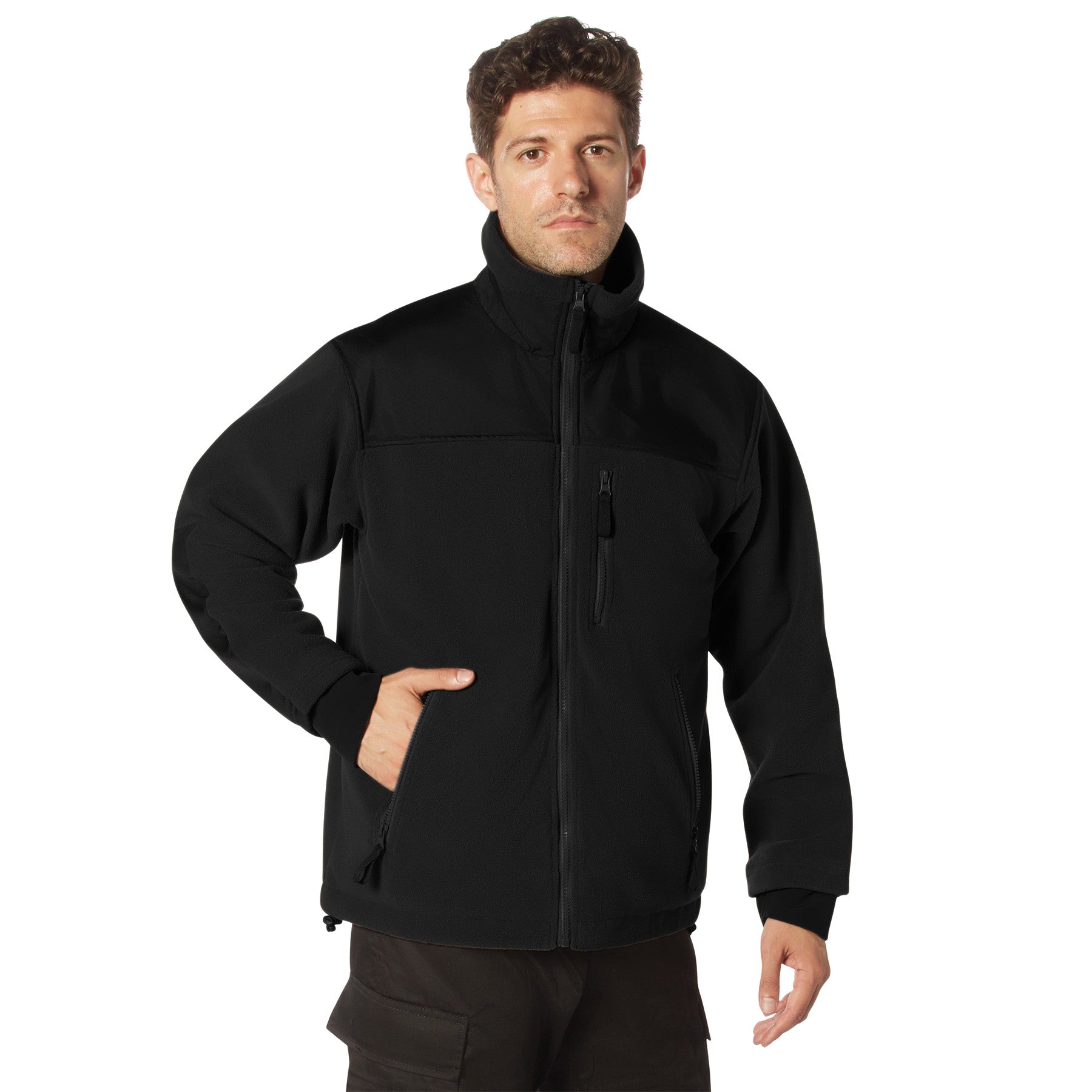 Rothco Covert Ops Concealed Carry Soft Shell Jacket Size XL – Windproof and Water-Resistant Tactical Outerwear