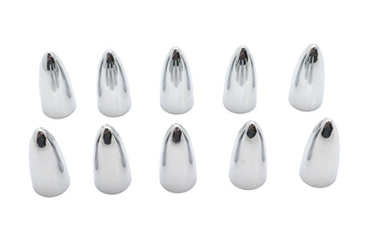 V-Twin Valve Stem Cover Steel Chrome - Part Number 19223 by V-Twin