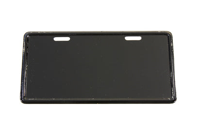 V-Twin A-1079 Black Flat Style License Plate Backing Plate