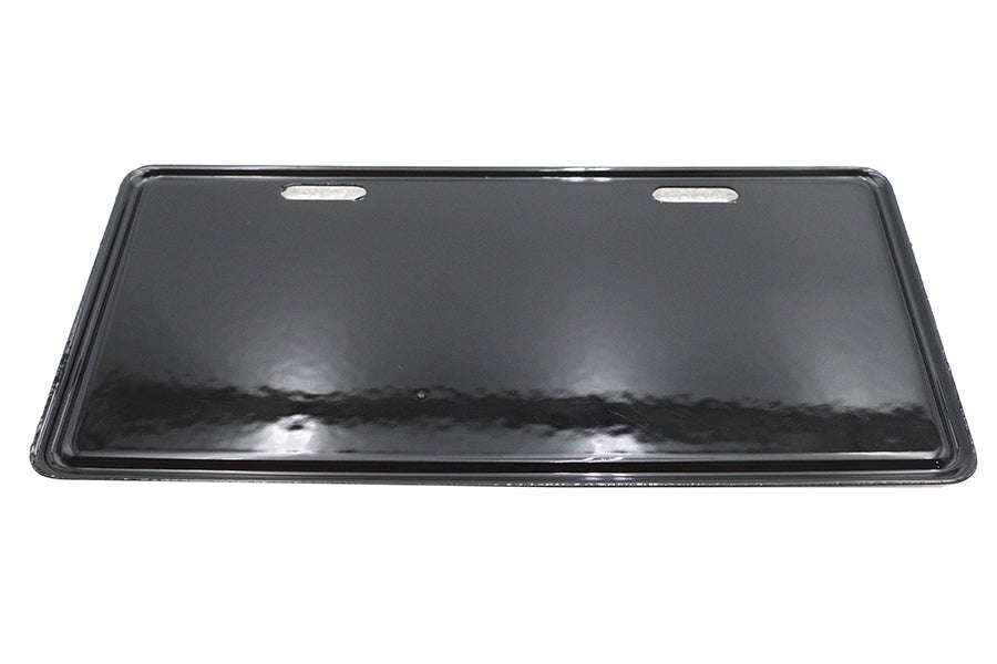 V-Twin A-1079 Black Flat Style License Plate Backing Plate