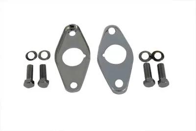 V-Twin Swingarm Pivot Cover Set Chrome for Harley Davidson FXR 1982-1991 by V-Twin