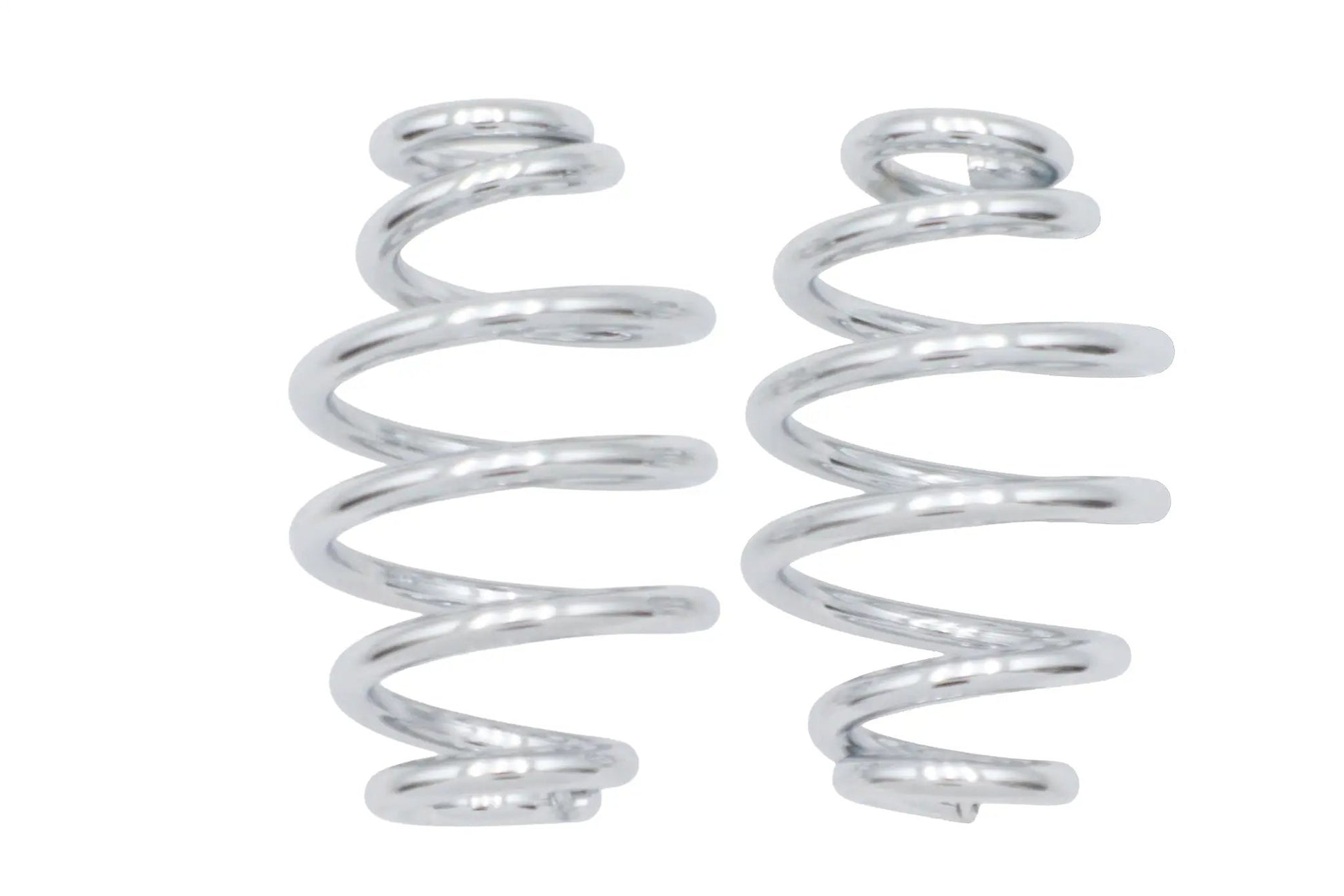 V-Twin Chrome 3-Inch Seat Spring Set – Durable OEM-Quality Motorcycle Suspension Components by V-Twin
