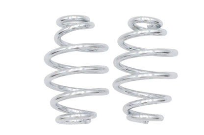 V-Twin Chrome 3-Inch Seat Spring Set – Durable OEM-Quality Motorcycle Suspension Components by V-Twin