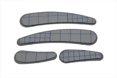 V-Twin Smooth Frame Cover Trim Set for Harley Davidson FXST Models by V-Twin