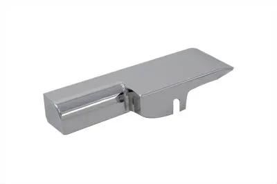 V-Twin Chrome Oil Pump Cover with Chain Oiler Fitting for Harley Davidson FL Models by V-Twin
