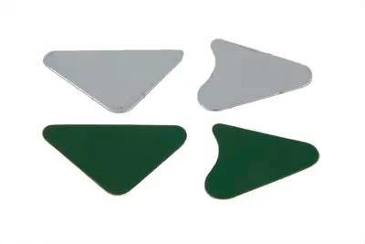 V-Twin Chrome Frame Cover Insert Set for Harley Davidson FLH Models by V-Twin