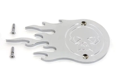 V-Twin Chrome Flame Point Cover for Harley Davidson FL Models by V-Twin