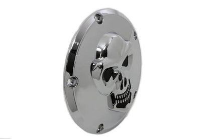 V-Twin Skull Derby Cover Chrome for Harley Davidson FXST Models Part 33-0062 by V-Twin