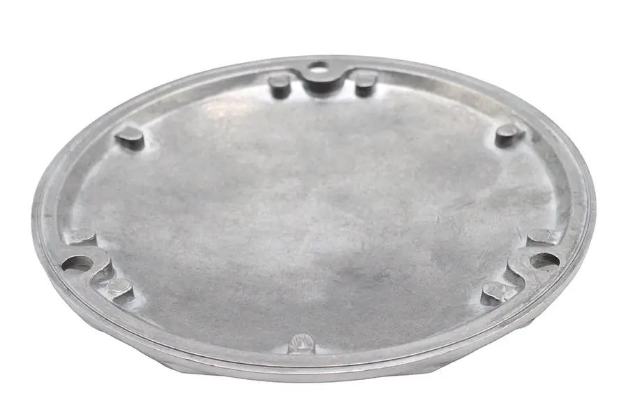 V-Twin 80 Inch Finned Derby Cover Polished for Harley Davidson FX Models by V-Twin