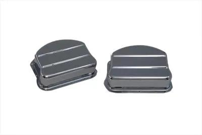 V-Twin Chrome Panhead Cover Set for Harley Davidson Big Twin Models by V-Twin