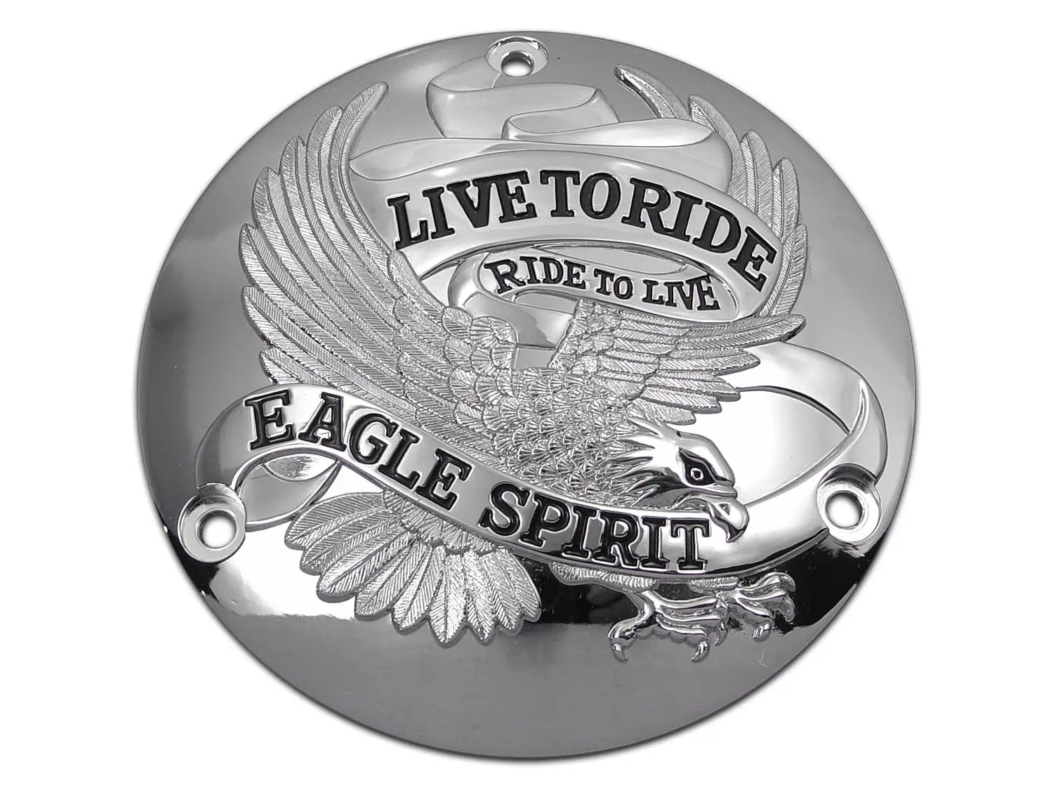 V-Twin Eagle Spirit Derby Kit Chrome for Harley Davidson FX (1971-1980) by V-Twin