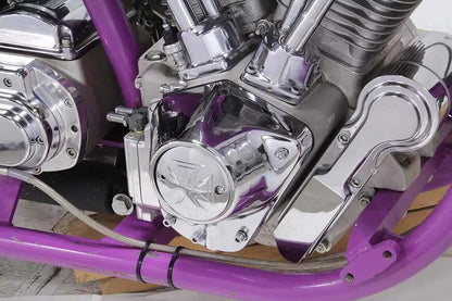 V-Twin Chrome Cam Cover Trim for Harley Davidson FL Models - Part 25250-91T by V-Twin