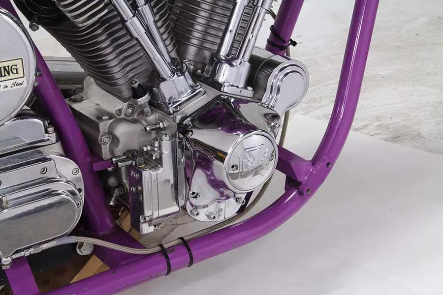 V-Twin Chrome Cam Cover Trim for Harley Davidson FL Models - Part 25250-91T by V-Twin