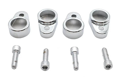 V-Twin Tappet Block Cover Set Chrome for Harley Davidson XLH (1957-1966) by V-Twin