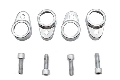 V-Twin Tappet Block Cover Set Chrome for Harley Davidson XLH (1957-1966) by V-Twin