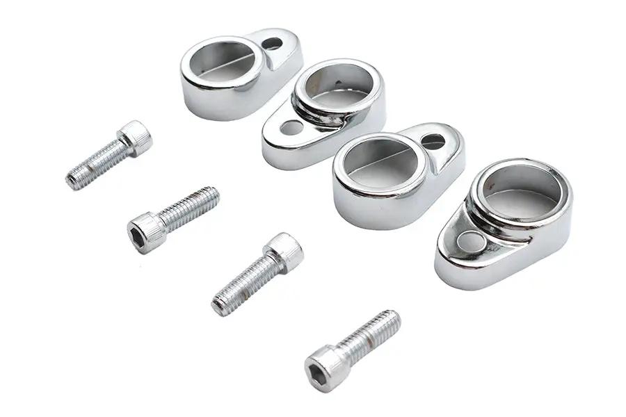 V-Twin Tappet Block Cover Set Chrome for Harley Davidson XLH (1957-1966) by V-Twin