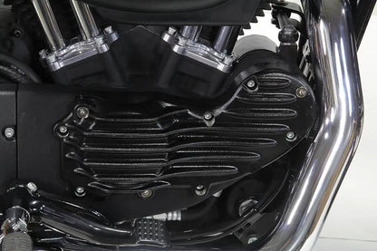 V-Twin Prime Rib Black Cam Cover Trim for Harley Davidson XL (1991-2000) by V-Twin