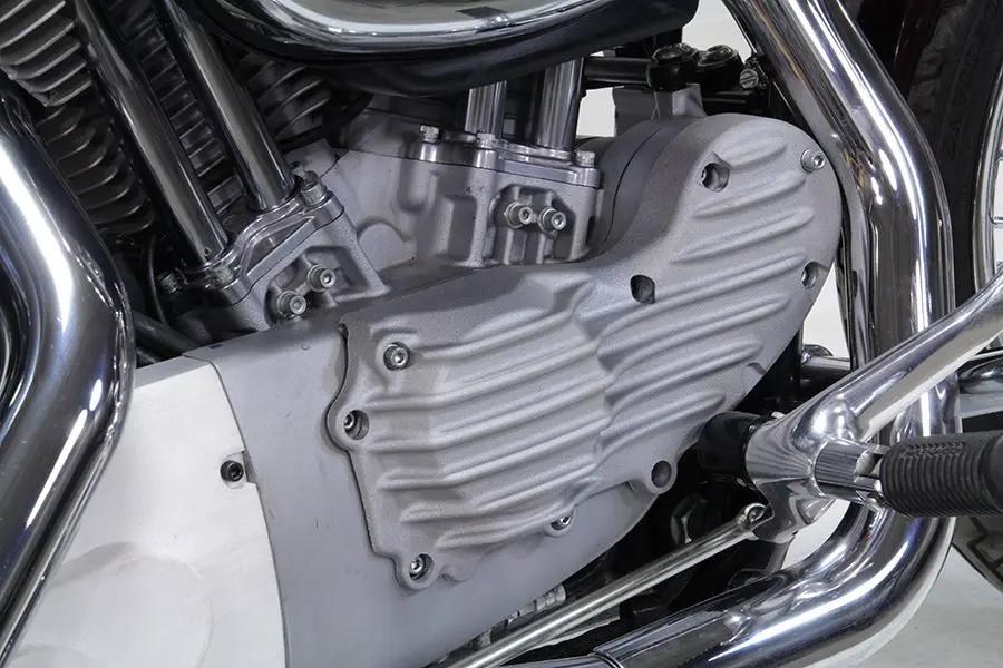 V-Twin Prime Rib Natural Cam Cover Trim for Harley Davidson XL (1991-2000) by V-Twin
