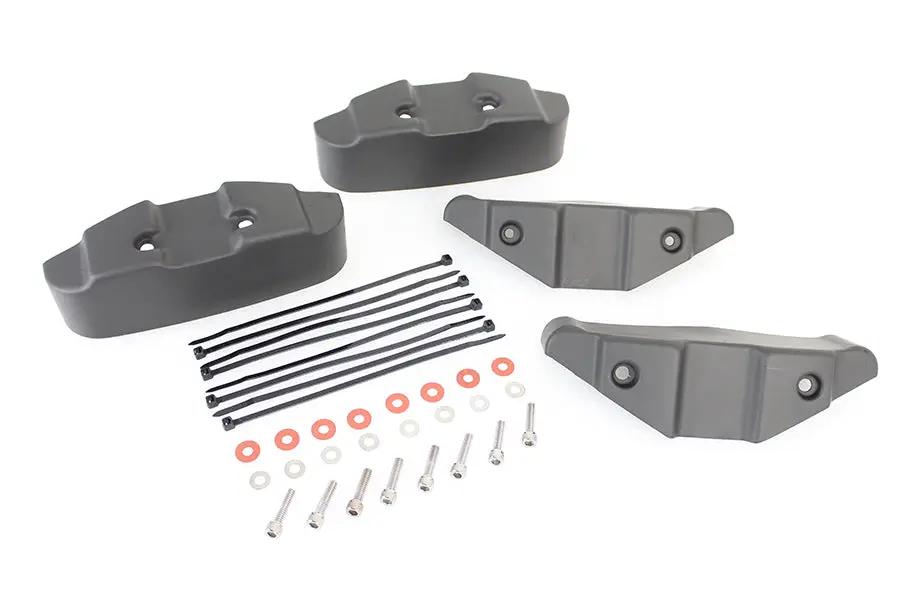 V-Twin Matte Black Rocker Box Dress Cover Set for Harley Davidson XL (1986-1995) by V-Twin