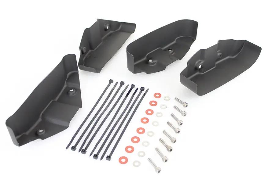 V-Twin Matte Black Rocker Box Dress Cover Set for Harley Davidson XL (1986-1995) by V-Twin