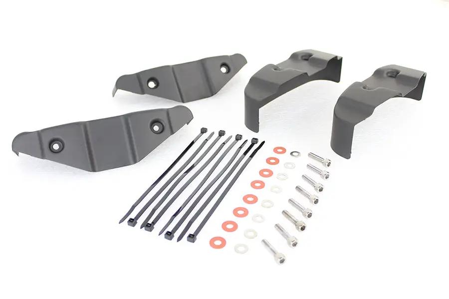 V-Twin Matte Black Rocker Box Dress Cover Set for Harley Davidson XL (1986-1995) by V-Twin