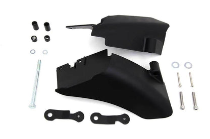 V-Twin FXD Mid Frame Air Deflector Set Black for Harley Davidson FXD Models by V-Twin