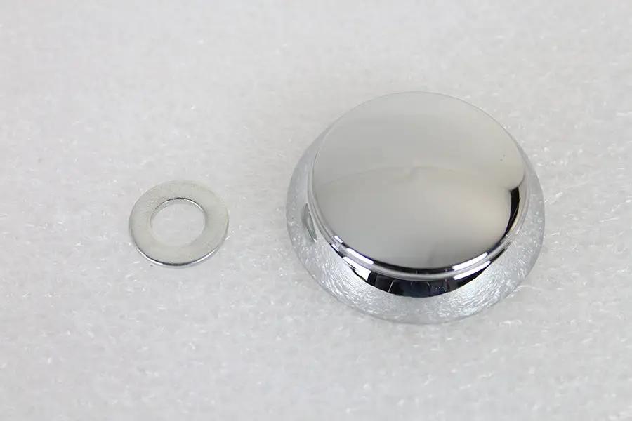 V-Twin Chrome Tour-Pak Lock Cover Part #78109 for Harley Davidson FLT (1988-1997) by V-Twin