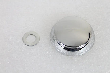V-Twin Chrome Tour-Pak Lock Cover Part #78109 for Harley Davidson FLT (1988-1997) by V-Twin