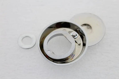 V-Twin Chrome Tour-Pak Lock Cover Part #78109 for Harley Davidson FLT (1988-1997) by V-Twin